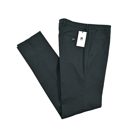 SUMMER SALE｜PT TORINO "SLIM FIT" ストレッチコットン ノータックパンツ｜423967｜GUARDAROBA MILANO OFFICIAL STORE