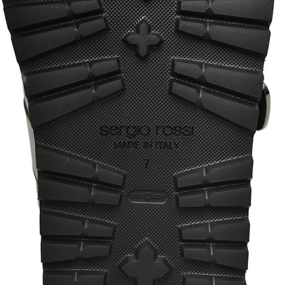 SUMMER SALE｜Sergio Rossi sr SIGNATURE ダブルバックルレザーサンダル｜GUARDAROBA MILANO OFFICIAL STORE