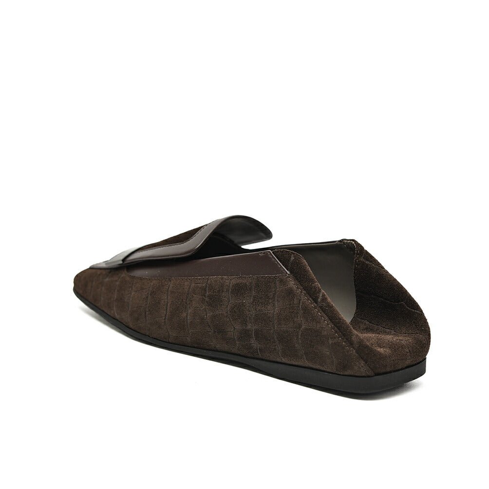 SALE｜Sergio Rossi sr1 Slipper メタルプレートスリッパー スエードローファー / メンズ – GUARDAROBA  MILANO OFFICIAL STORE