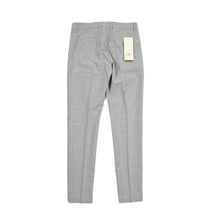 SUMMER SALE｜YCHAI ストレッチウール ワンタックスラックス グレー 31 | GUARDAROBA MILANO OFFICIAL STORE