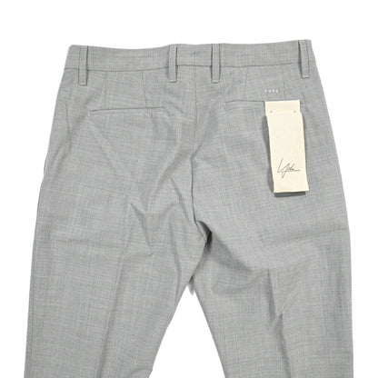 SUMMER SALE｜YCHAI ストレッチウール ワンタックスラックス グレー 31 | GUARDAROBA MILANO OFFICIAL STORE