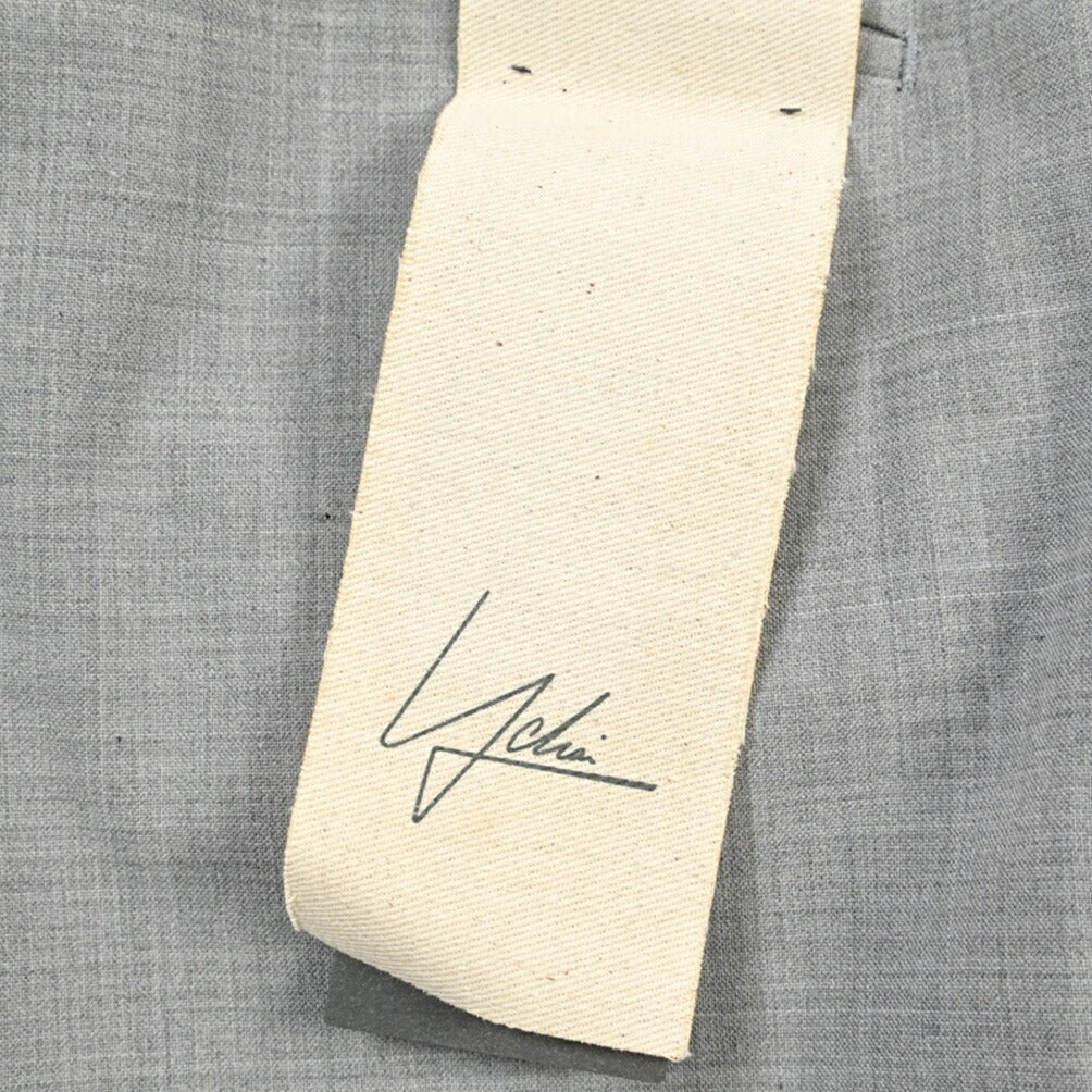 SUMMER SALE｜YCHAI ストレッチウール ワンタックスラックス グレー 31 | GUARDAROBA MILANO OFFICIAL STORE