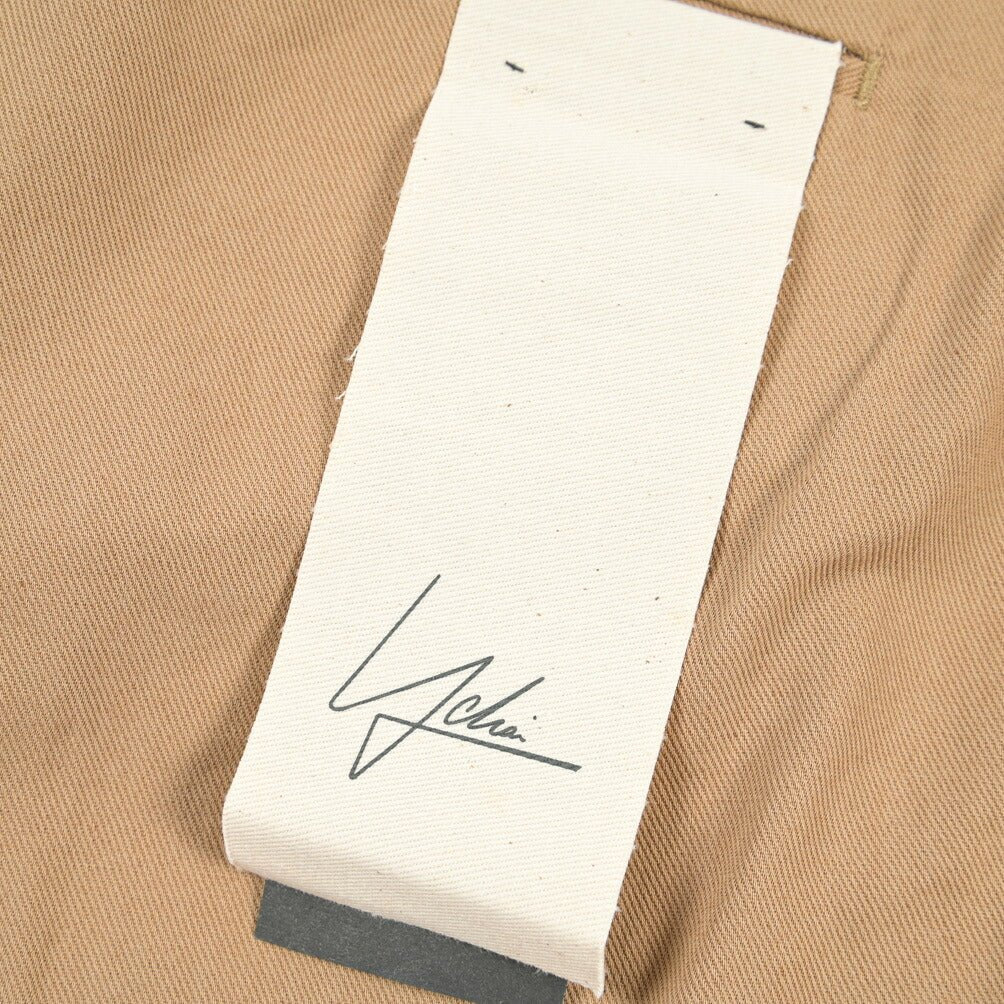 SUMMER SALE｜YCHAI リネン混コットン ワンタックパンツ ベージュ(NOCE) 31 | GUARDAROBA MILANO OFFICIAL STORE