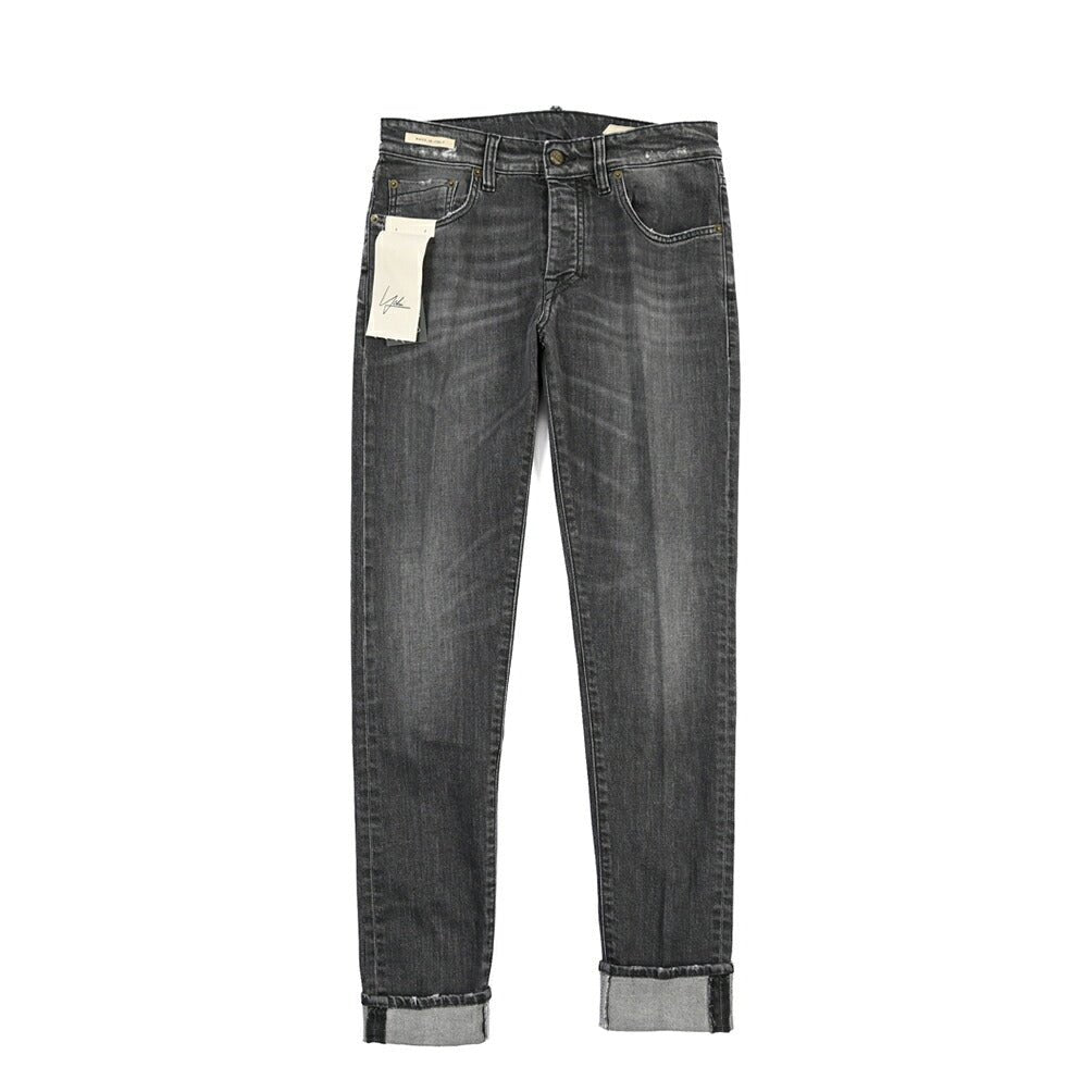 SUMMER SALE｜YCHAI “EDMUNDO” ストレッチデニム スキニージーンズ / SKINNY FIT グレー(NERO) 31 | GUARDAROBA MILANO OFFICIAL STORE