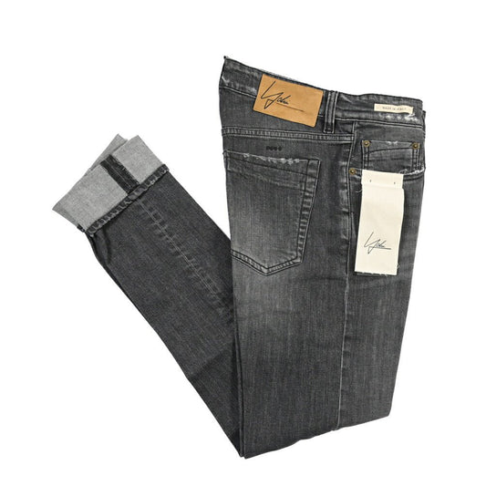 SUMMER SALE｜YCHAI “EDMUNDO” ストレッチデニム スキニージーンズ / SKINNY FIT グレー(NERO) 31 | GUARDAROBA MILANO OFFICIAL STORE