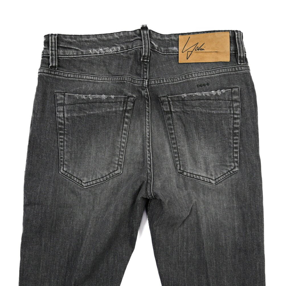 SUMMER SALE｜YCHAI “EDMUNDO” ストレッチデニム スキニージーンズ / SKINNY FIT グレー(NERO) 31 | GUARDAROBA MILANO OFFICIAL STORE
