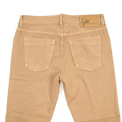 SUMMER SALE｜YCHAI “PANATELA” ストレッチデニム 5ポケットカラージーンズ / SKINNY FIT ブラウン（NOCCIOLA） 33 | GUARDAROBA MILANO OFFICIAL STORE