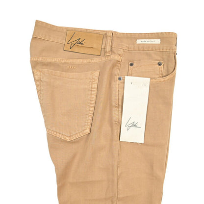 SUMMER SALE｜YCHAI “PANATELA” ストレッチデニム 5ポケットカラージーンズ / SKINNY FIT ブラウン（NOCCIOLA） 33 | GUARDAROBA MILANO OFFICIAL STORE