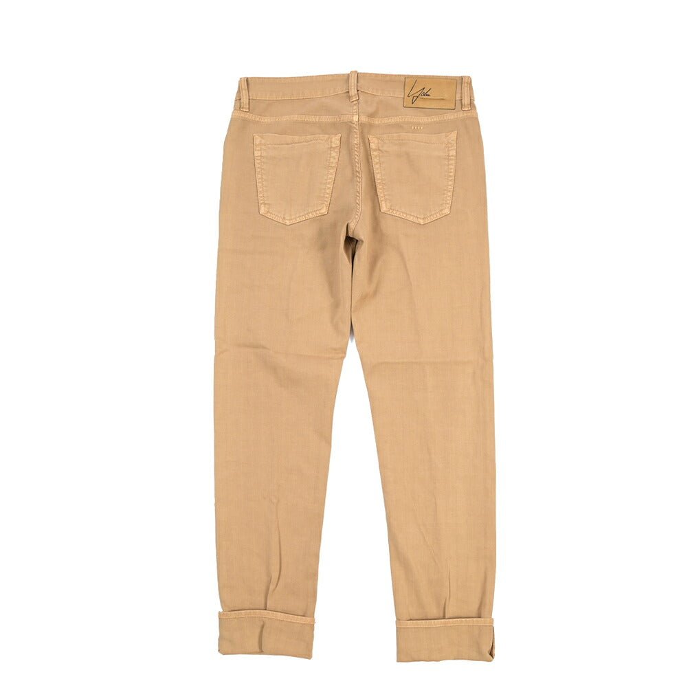 SUMMER SALE｜YCHAI “PANATELA” ストレッチデニム 5ポケットカラージーンズ / SKINNY FIT ブラウン（NOCCIOLA） 33 | GUARDAROBA MILANO OFFICIAL STORE