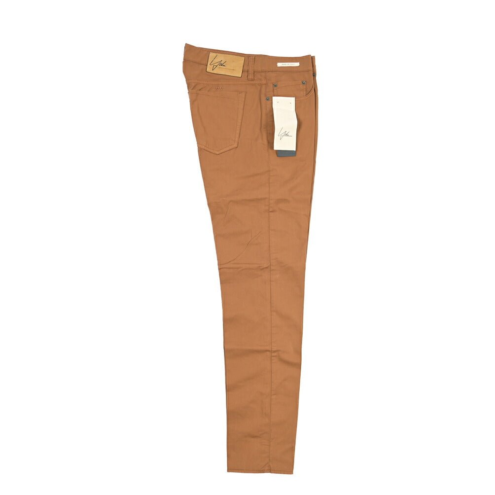SUMMER SALE｜YCHAI “PANATELA” ストレッチデニム 5ポケットカラージーンズ / SKINNY FIT ブラウン（COGNAC） 33 | GUARDAROBA MILANO OFFICIAL STORE