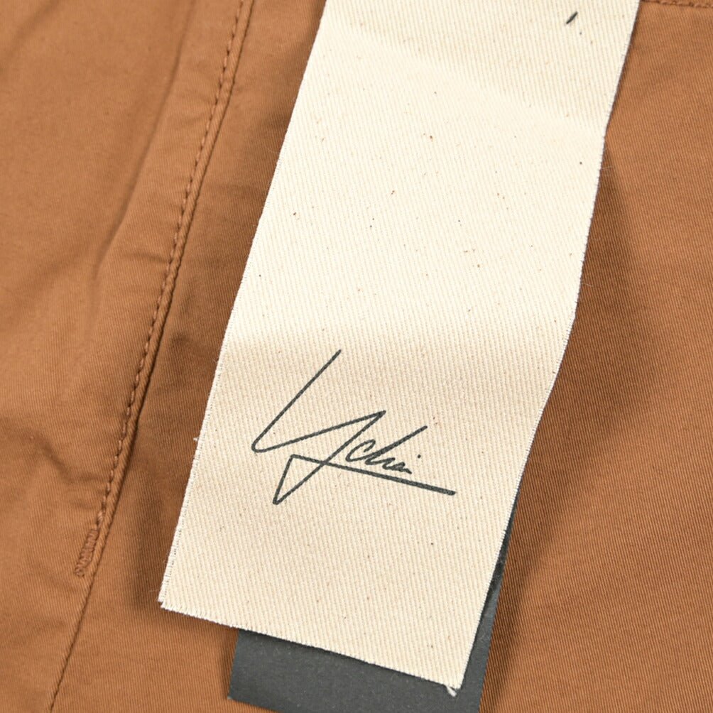 SUMMER SALE｜YCHAI “PANATELA” ストレッチデニム 5ポケットカラージーンズ / SKINNY FIT ブラウン（COGNAC） 33 | GUARDAROBA MILANO OFFICIAL STORE