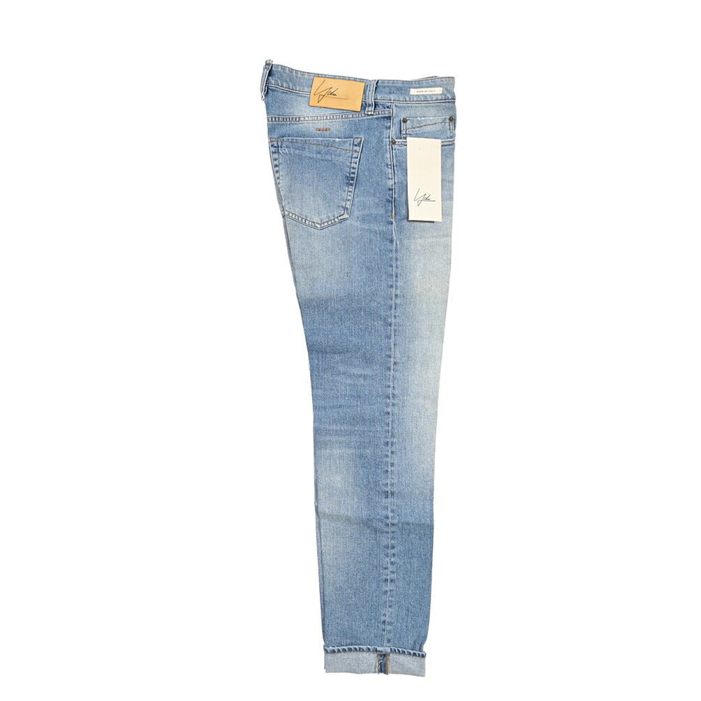 SUMMER SALE｜YCHAI “PANATELA” ストレッチデニム 5ポケットジーンズ / SKINNY FIT ライトブルー 29 | GUARDAROBA MILANO OFFICIAL STORE
