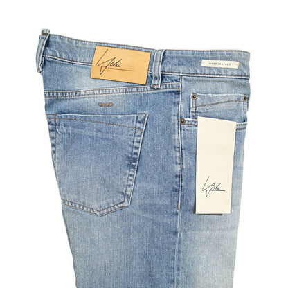 SUMMER SALE｜YCHAI “PANATELA” ストレッチデニム 5ポケットジーンズ / SKINNY FIT ライトブルー 29 | GUARDAROBA MILANO OFFICIAL STORE