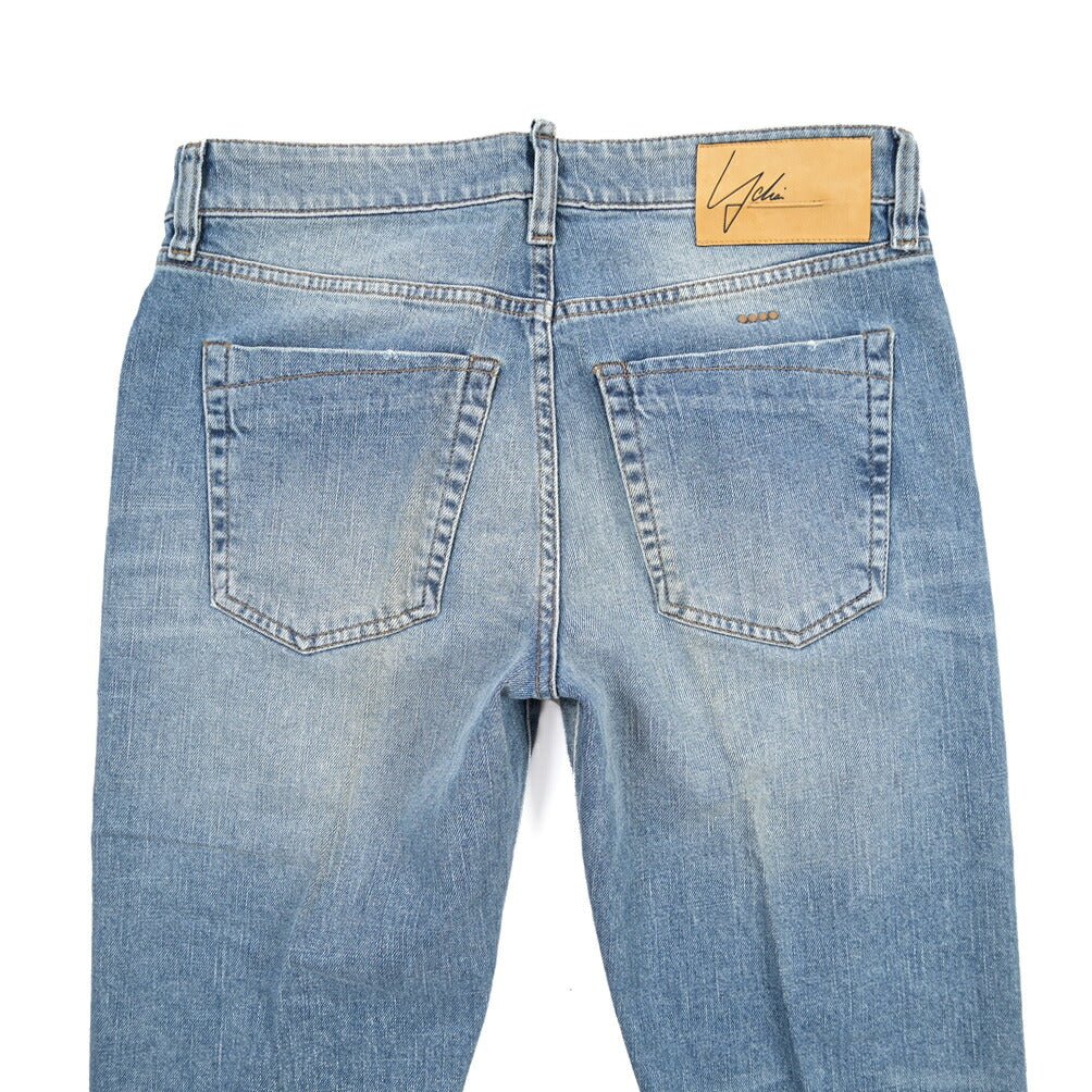 SUMMER SALE｜YCHAI “PANATELA” ストレッチデニム 5ポケットジーンズ / SKINNY FIT ライトブルー 29 | GUARDAROBA MILANO OFFICIAL STORE