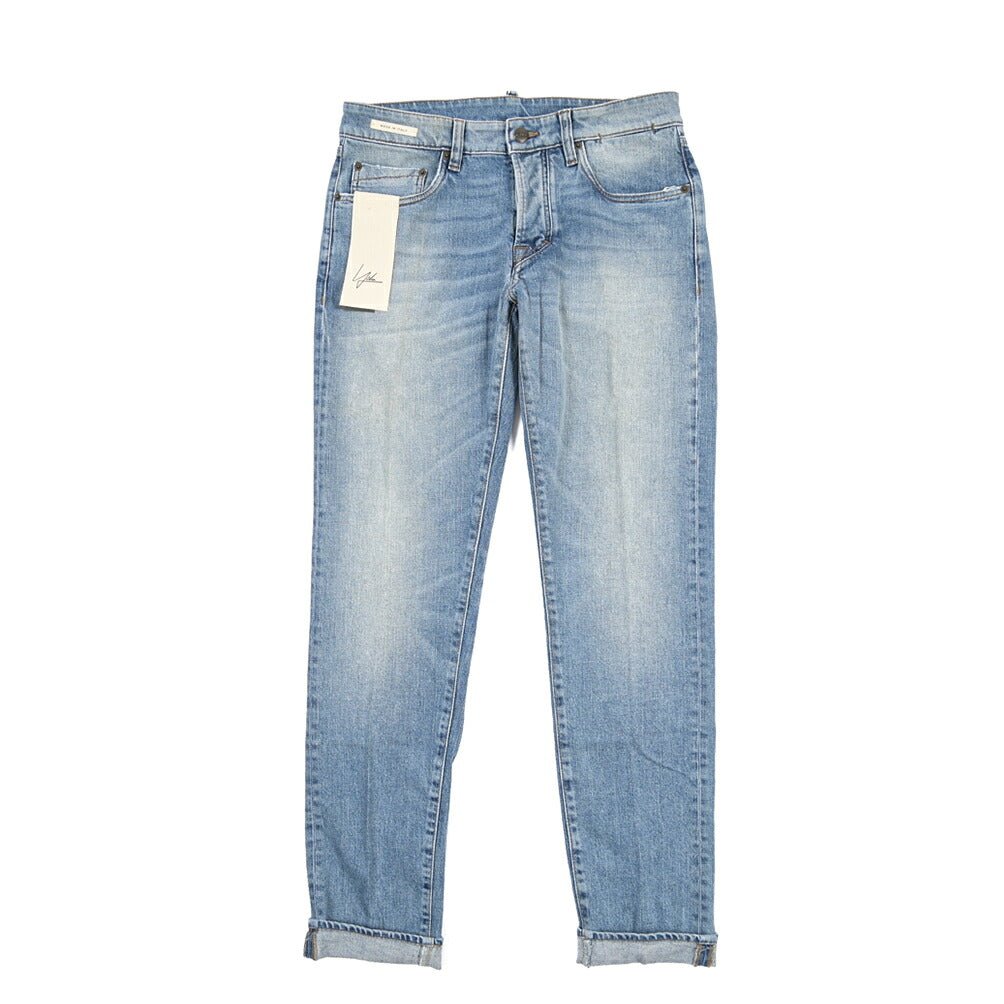 SUMMER SALE｜YCHAI “PANATELA” ストレッチデニム 5ポケットジーンズ / SKINNY FIT ライトブルー 29 | GUARDAROBA MILANO OFFICIAL STORE