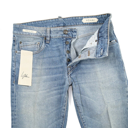 SUMMER SALE｜YCHAI “PANATELA” ストレッチデニム 5ポケットジーンズ / SKINNY FIT ライトブルー 29 | GUARDAROBA MILANO OFFICIAL STORE