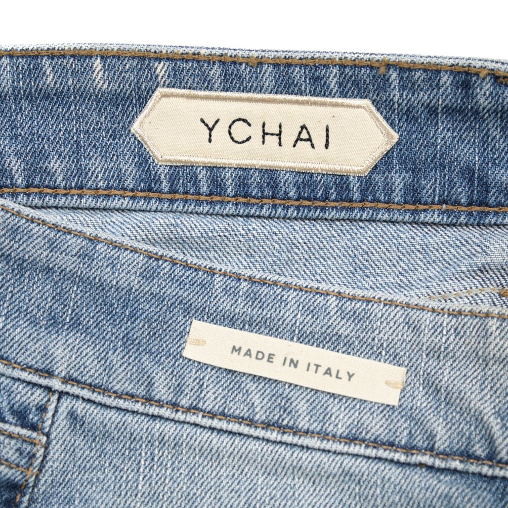 SUMMER SALE｜YCHAI “PANATELA” ストレッチデニム 5ポケットジーンズ / SKINNY FIT ライトブルー 29 | GUARDAROBA MILANO OFFICIAL STORE