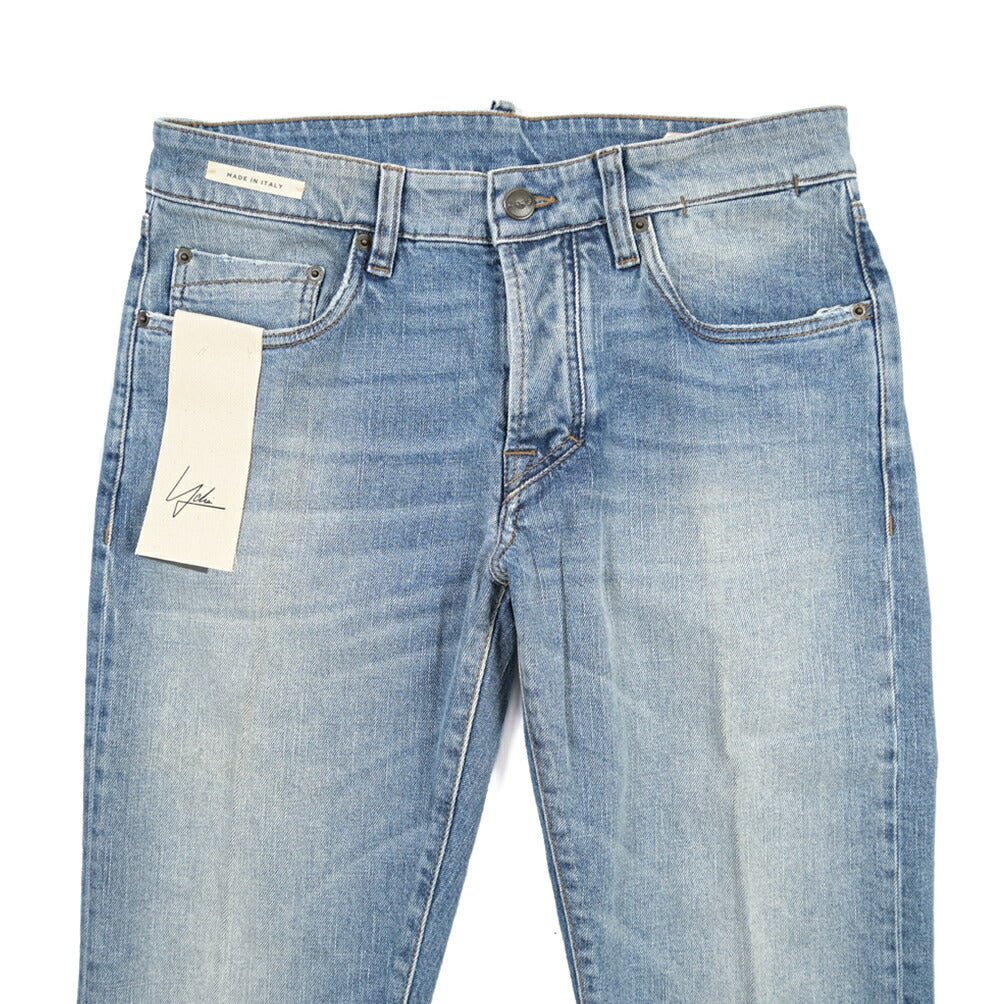 SUMMER SALE｜YCHAI “PANATELA” ストレッチデニム 5ポケットジーンズ / SKINNY FIT ライトブルー 29 | GUARDAROBA MILANO OFFICIAL STORE