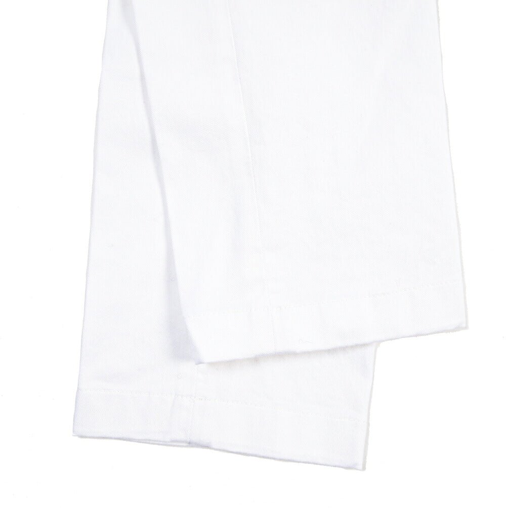 SUMMER SALE｜YCHAI “PANATELA” ストレッチコットン ノータックパンツ / SKINNY FIT ホワイト(BIANCO) 31 | GUARDAROBA MILANO OFFICIAL STORE
