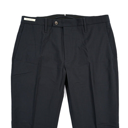 SUMMER SALE｜YCHAI “PANATELA” ストレッチウール ノータックスラックス / SKINNY FIT ネイビー(BLU) 33 | GUARDAROBA MILANO OFFICIAL STORE