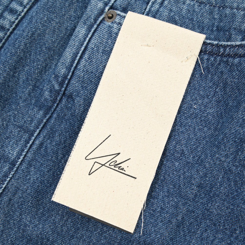 SUMMER SALE｜YCHAI “ROBUSTO” コットン100%デニム 5ポケットジーンズ / TAPERED FIT ブルー 31 | GUARDAROBA MILANO OFFICIAL STORE