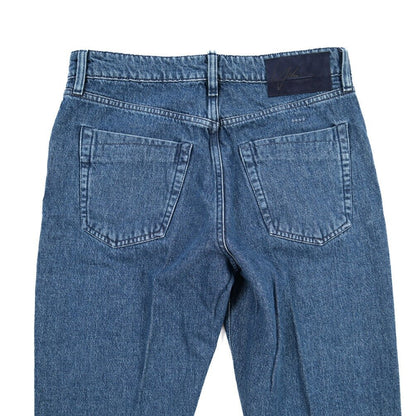 SUMMER SALE｜YCHAI “ROBUSTO” コットン100%デニム 5ポケットジーンズ / TAPERED FIT ブルー 31 | GUARDAROBA MILANO OFFICIAL STORE