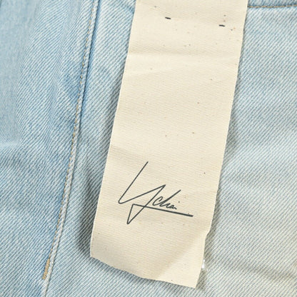 SUMMER SALE｜YCHAI “ROBUSTO” コットン100%デニム テーパードジーンズ / SKINNY FIT ライトブルー(BLU) 33 | GUARDAROBA MILANO OFFICIAL STORE