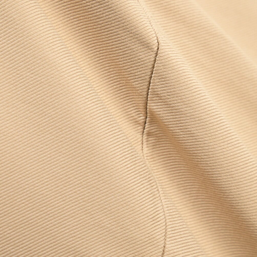 SUMMER SALE｜YCHAI “ROBUSTO” コットン100% ノータックチノパンツ / TAPERED FIT ベージュ 33 | GUARDAROBA MILANO OFFICIAL STORE
