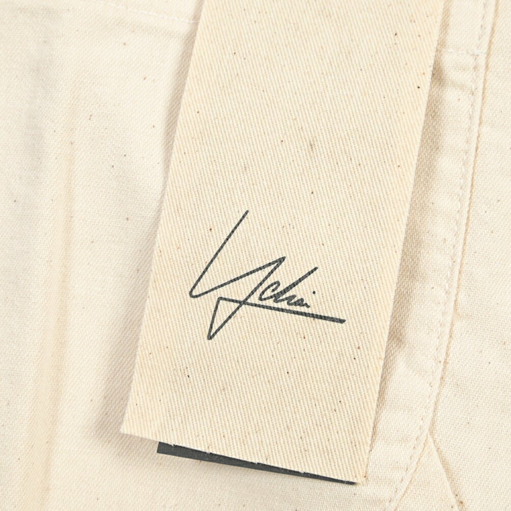 SUMMER SALE｜YCHAI “ROBUSTO” コットン100% ペインターパンツ / TAPERED FIT ホワイト(BIANCO) 33 | GUARDAROBA MILANO OFFICIAL STORE