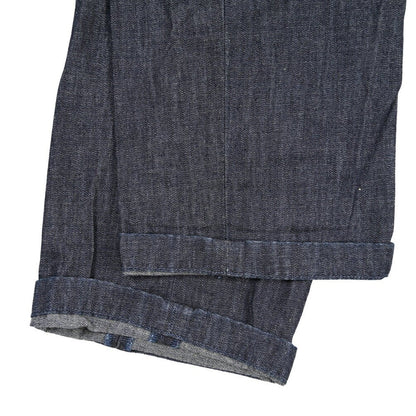 SUMMER SALE｜YCHAI “ROBUSTO” コットン100% デニムスラックス / TAPERED FIT ネイビー(INDIGO) 33 | GUARDAROBA MILANO OFFICIAL STORE