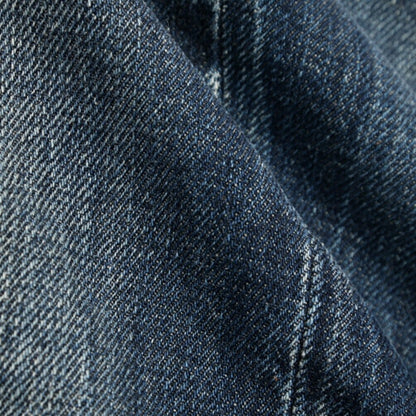SUMMER SALE｜YCHAI “ROBUSTO” コットン100%デニム テーパードジーンズ / ダメージ加工 / TAPERED FIT ブルー(BLU) 33 | GUARDAROBA MILANO OFFICIAL STORE