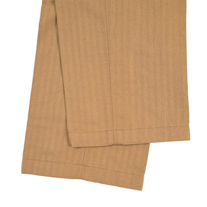 SUMMER SALE｜YCHAI “ROBUSTO” リネン混コットン ノータックパンツ ブラウン（NOCE） 31 | GUARDAROBA MILANO OFFICIAL STORE