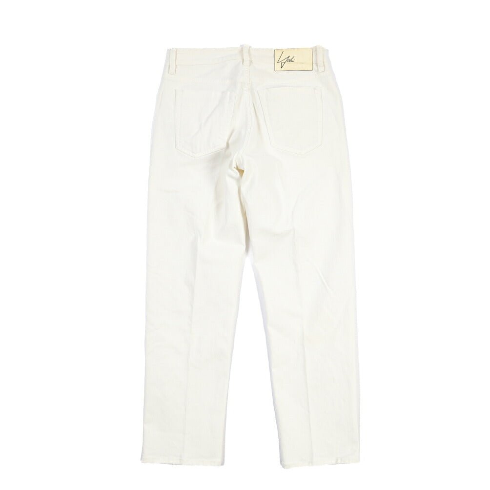 SUMMER SALE｜YCHAI “ROBUSTO” ストレッチデニム 5ポケットテーパードジーンズ / TAPERED FIT ホワイト(BIANCO) 31 | GUARDAROBA MILANO OFFICIAL STORE