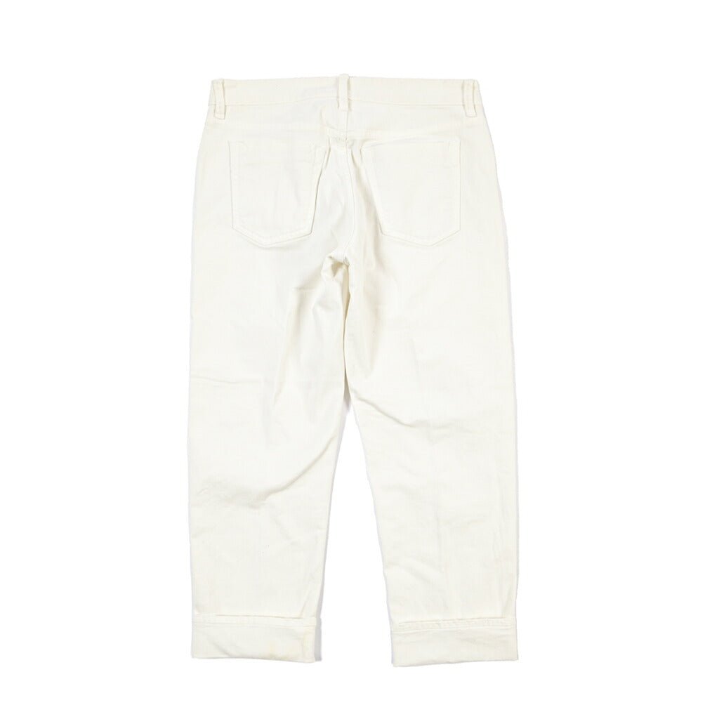 SUMMER SALE｜YCHAI “ROBUSTO” ストレッチデニム 5ポケットテーパードジーンズ / TAPERED FIT ホワイト(BIANCO) 33 | GUARDAROBA MILANO OFFICIAL STORE