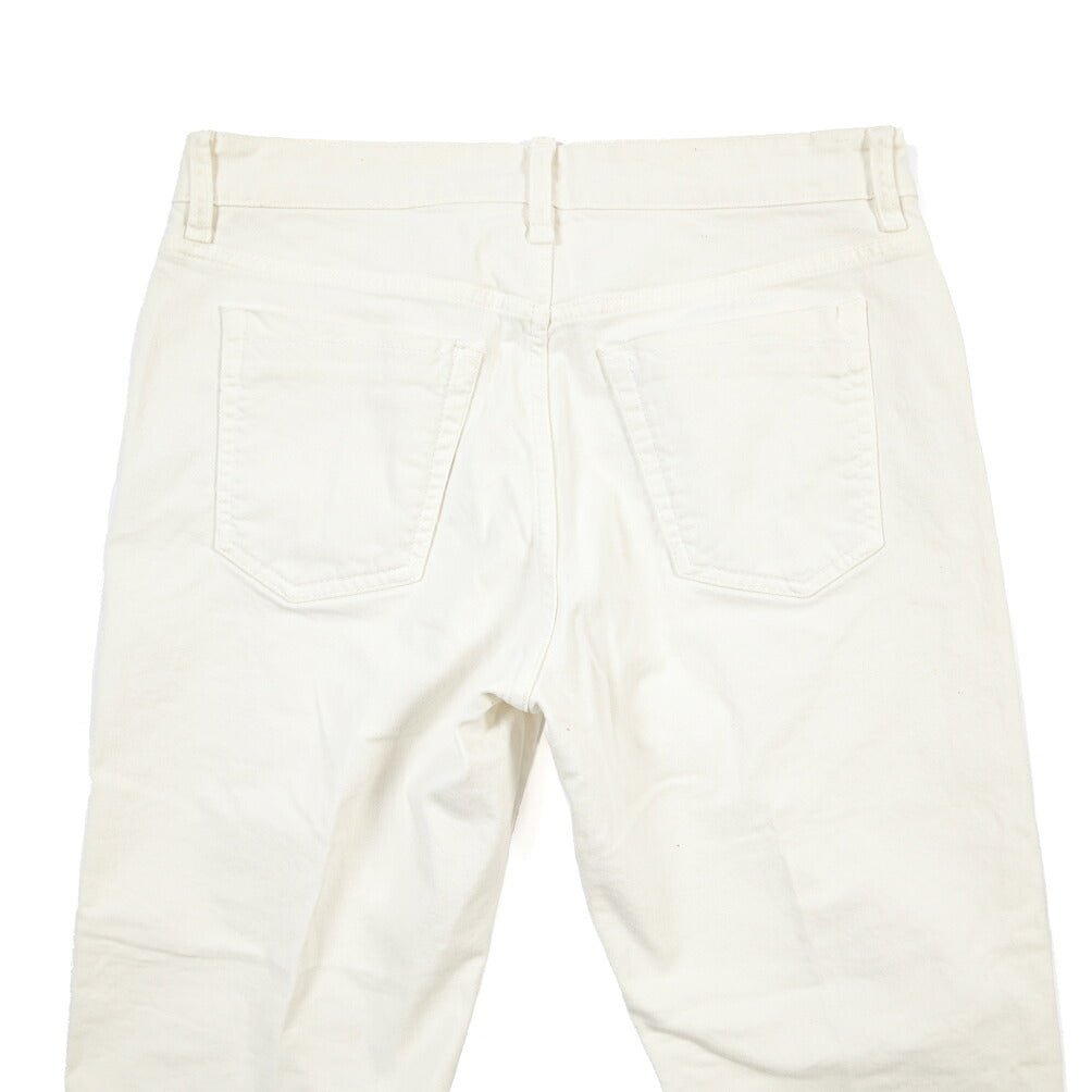 SUMMER SALE｜YCHAI “ROBUSTO” ストレッチデニム 5ポケットテーパードジーンズ / TAPERED FIT ホワイト(BIANCO) 33 | GUARDAROBA MILANO OFFICIAL STORE