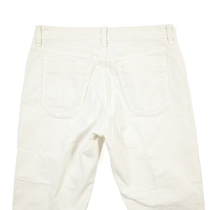 SUMMER SALE｜YCHAI “ROBUSTO” ストレッチデニム 5ポケットテーパードジーンズ / TAPERED FIT ホワイト(BIANCO) 33 | GUARDAROBA MILANO OFFICIAL STORE