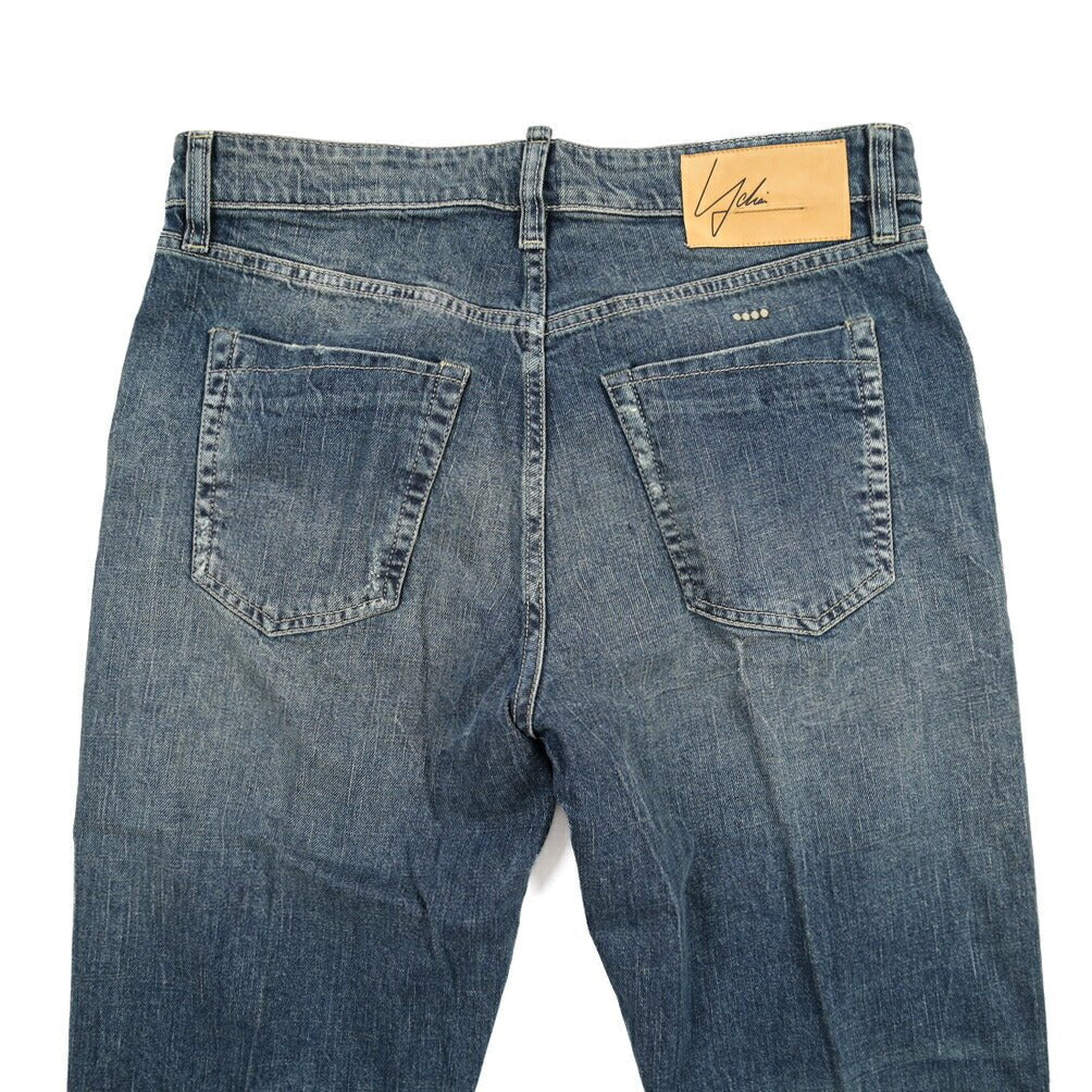 SUMMER SALE｜YCHAI “ROBUSTO” ストレッチデニム 5ポケットジーンズ / TAPERED FIT ブルー 30 | GUARDAROBA MILANO OFFICIAL STORE