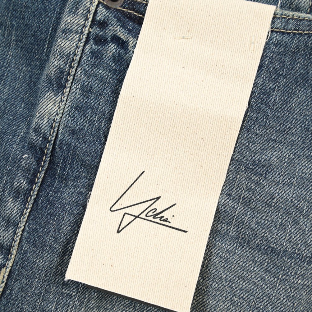 SUMMER SALE｜YCHAI “ROBUSTO” ストレッチデニム 5ポケットジーンズ / TAPERED FIT ブルー 30 | GUARDAROBA MILANO OFFICIAL STORE