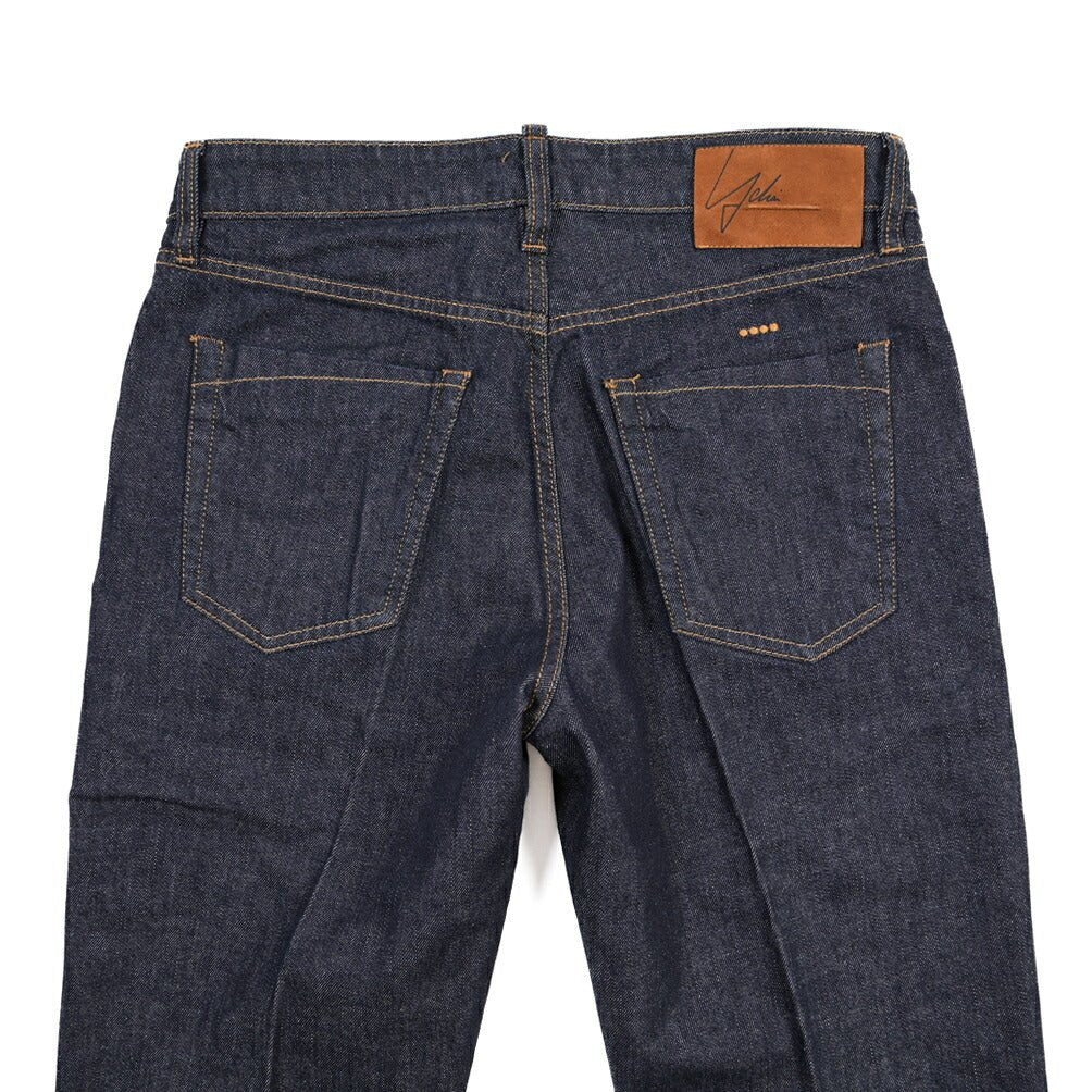SUMMER SALE｜YCHAI “ROBUSTO” ストレッチデニム 5ポケットジーンズ / TAPERED FIT ネイビー 32 | GUARDAROBA MILANO OFFICIAL STORE