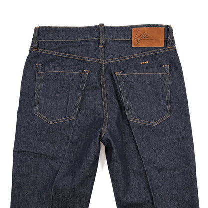 SUMMER SALE｜YCHAI “ROBUSTO” ストレッチデニム 5ポケットジーンズ / TAPERED FIT ネイビー 32 | GUARDAROBA MILANO OFFICIAL STORE