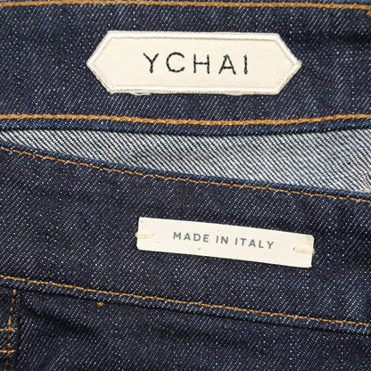 SUMMER SALE｜YCHAI “ROBUSTO” ストレッチデニム 5ポケットジーンズ / TAPERED FIT ネイビー 32 | GUARDAROBA MILANO OFFICIAL STORE
