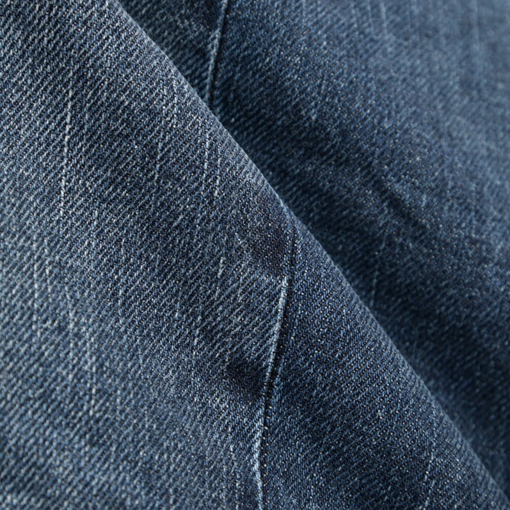 SUMMER SALE｜YCHAI “ROBUSTO” ストレッチデニム 5ポケットテーパードジーンズ / TAPERED FIT ブルー(BLU) 30 | GUARDAROBA MILANO OFFICIAL STORE
