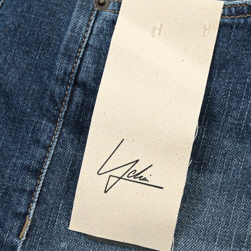 SUMMER SALE｜YCHAI “ROBUSTO” ストレッチデニム 5ポケットテーパードジーンズ / TAPERED FIT ブルー(BLU) 30 | GUARDAROBA MILANO OFFICIAL STORE