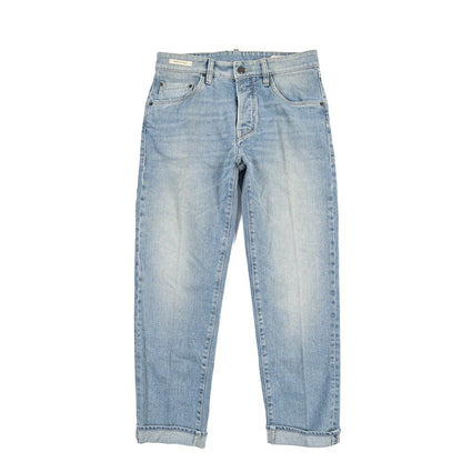 SUMMER SALE｜YCHAI “ROBUSTO” ストレッチデニム 5ポケットテーパードジーンズ / TAPERED FIT ライトブルー(BLU) 30 | GUARDAROBA MILANO OFFICIAL STORE