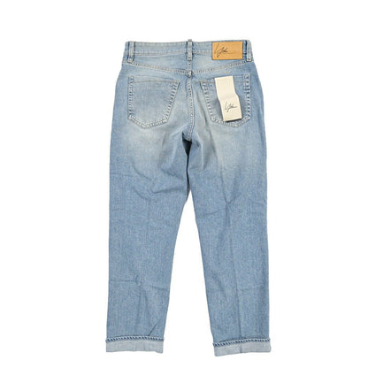 SUMMER SALE｜YCHAI “ROBUSTO” ストレッチデニム 5ポケットテーパードジーンズ / TAPERED FIT ライトブルー(BLU) 30 | GUARDAROBA MILANO OFFICIAL STORE