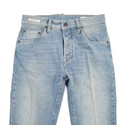 SUMMER SALE｜YCHAI “ROBUSTO” ストレッチデニム 5ポケットテーパードジーンズ / TAPERED FIT ライトブルー(BLU) 30 | GUARDAROBA MILANO OFFICIAL STORE
