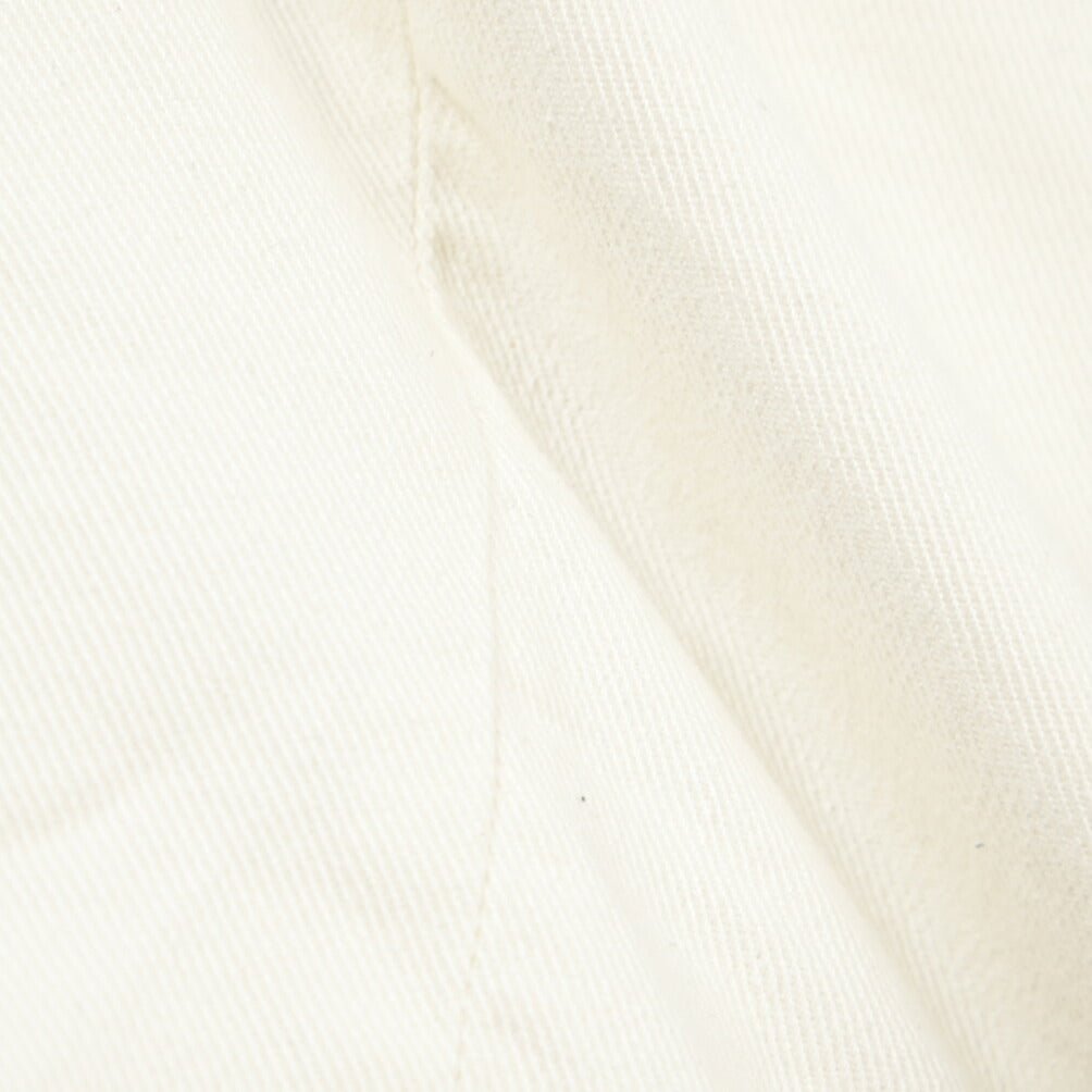 SUMMER SALE｜YCHAI “ROBUSTO” ストレッチデニム 5ポケットテーパードジーンズ / TAPERED FIT ホワイト(BIANCO) 28 | GUARDAROBA MILANO OFFICIAL STORE