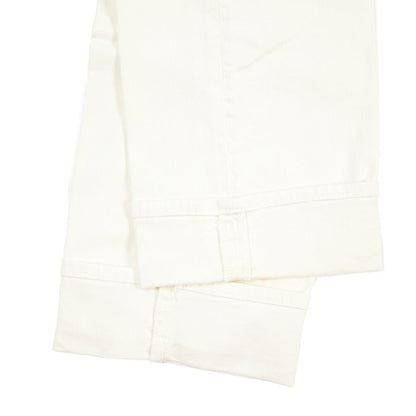 SUMMER SALE｜YCHAI “ROBUSTO” ストレッチデニム 5ポケットテーパードジーンズ / TAPERED FIT ホワイト(BIANCO) 28 | GUARDAROBA MILANO OFFICIAL STORE