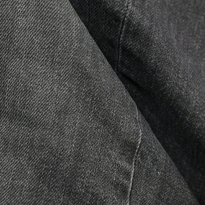 SUMMER SALE｜YCHAI “ROBUSTO” ストレッチデニム 5ポケットテーパードジーンズ / TAPERED FIT ブラック(NERO) 33 | GUARDAROBA MILANO OFFICIAL STORE