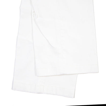 SUMMER SALE｜YCHAI “ROBUSTO” ストレッチコットン ノータックチノパンツ / SKINNY FIT ホワイト(BIANCO) 31 | GUARDAROBA MILANO OFFICIAL STORE